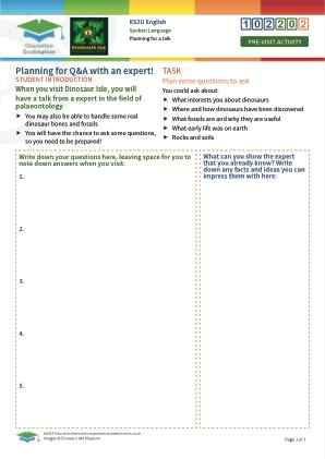 Click to view Resource 102202 Planning questions for a talk