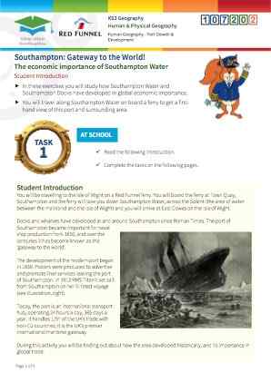 Click to view Resource 107202 Southampton: Gateway to the World!
