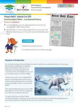 Click to view Resource 107192 Flood Alert! Island Cut Off!