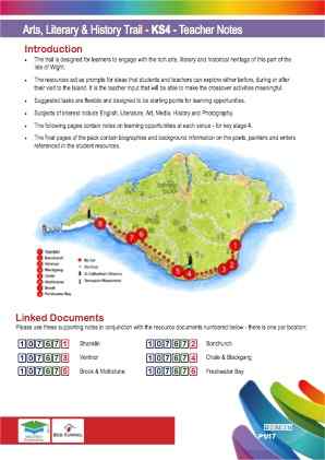 Thumbnail image of Education Destination resource 107672 Teacher Note