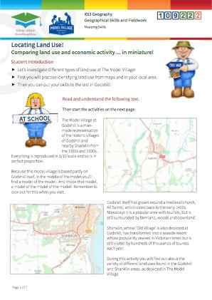Click to view Resource 109222 Locating Land Use! Comparing Land Use and Economic Activity in Miniature