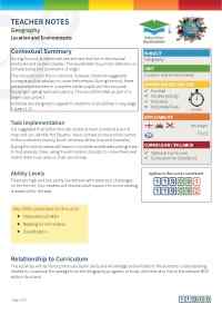 Thumbnail image of Education Destination resource 119091 Teacher Note